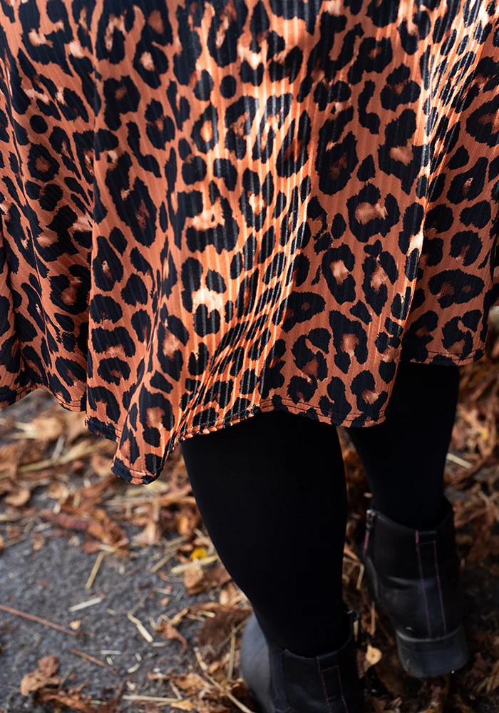 Anouk Natural Animal Print Dress - Image 8