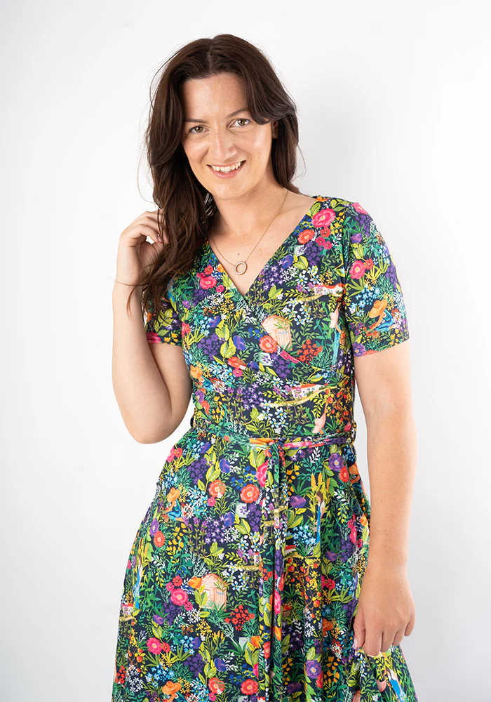 Antheia Garden Harvest Print Midi Dress - Image 6