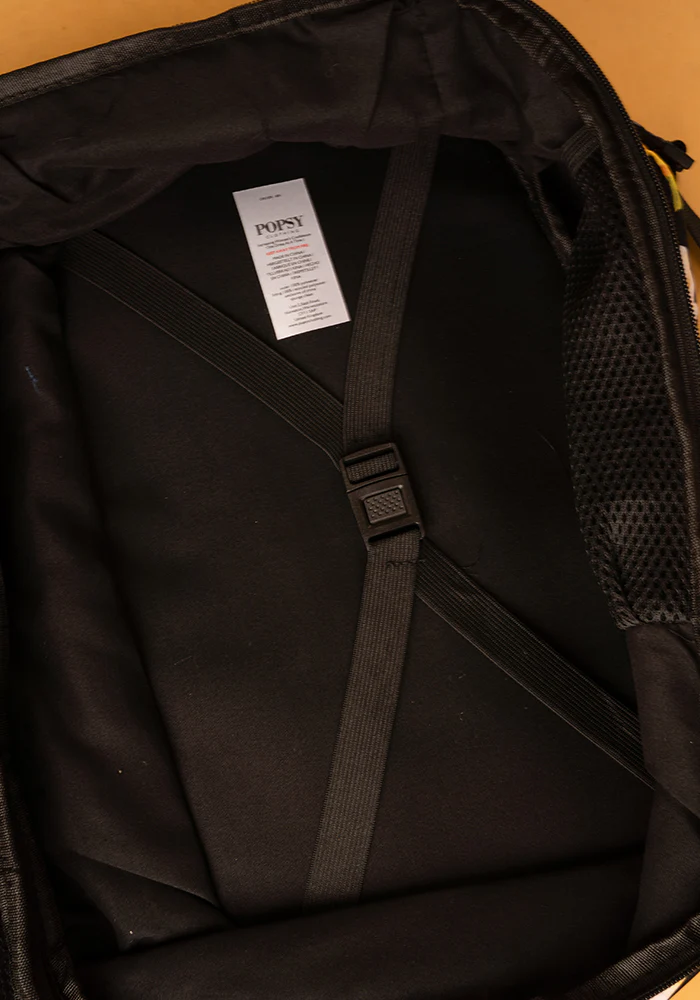 Black Sunflower Print Cabin Bag - Image 4