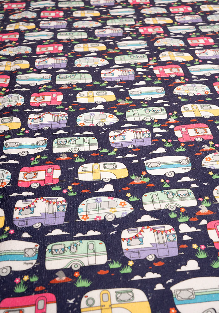 Caravan Print Jumbo Bath Sheet - Image 4