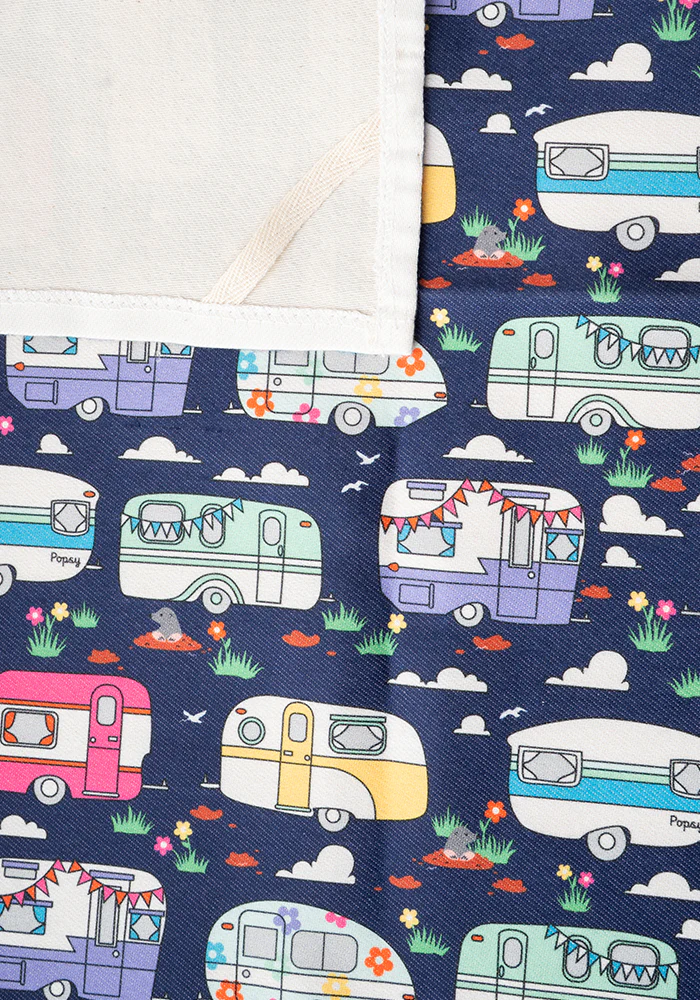 Caravan Print Tea Towel - Image 3