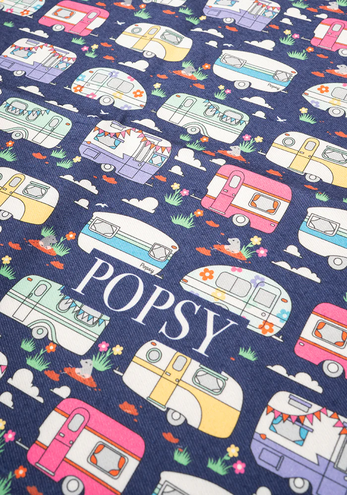 Caravan Print Tea Towel - Image 4