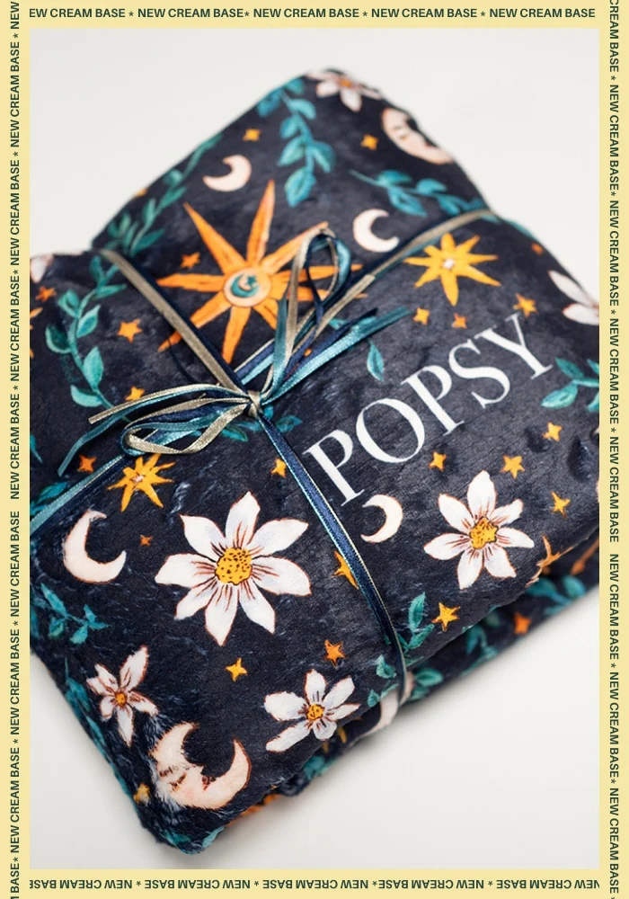 Celestial Moon Pop-under Plush Blanket - Image 8