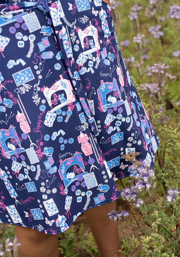Charleigh Sewing Bee Print Dress - Image 8