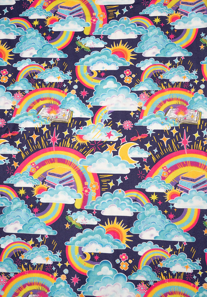 Children's Rainbow Books Print Pyjama Set (Shelbie) - Image 2