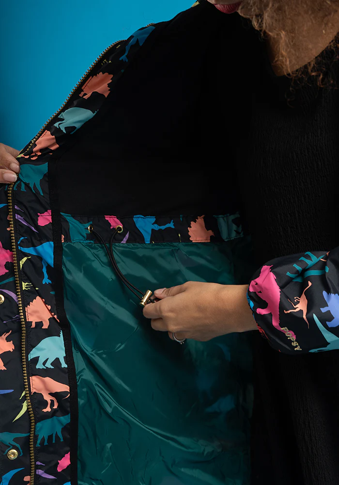 Dinosaur Print Popsy Coat - Image 6
