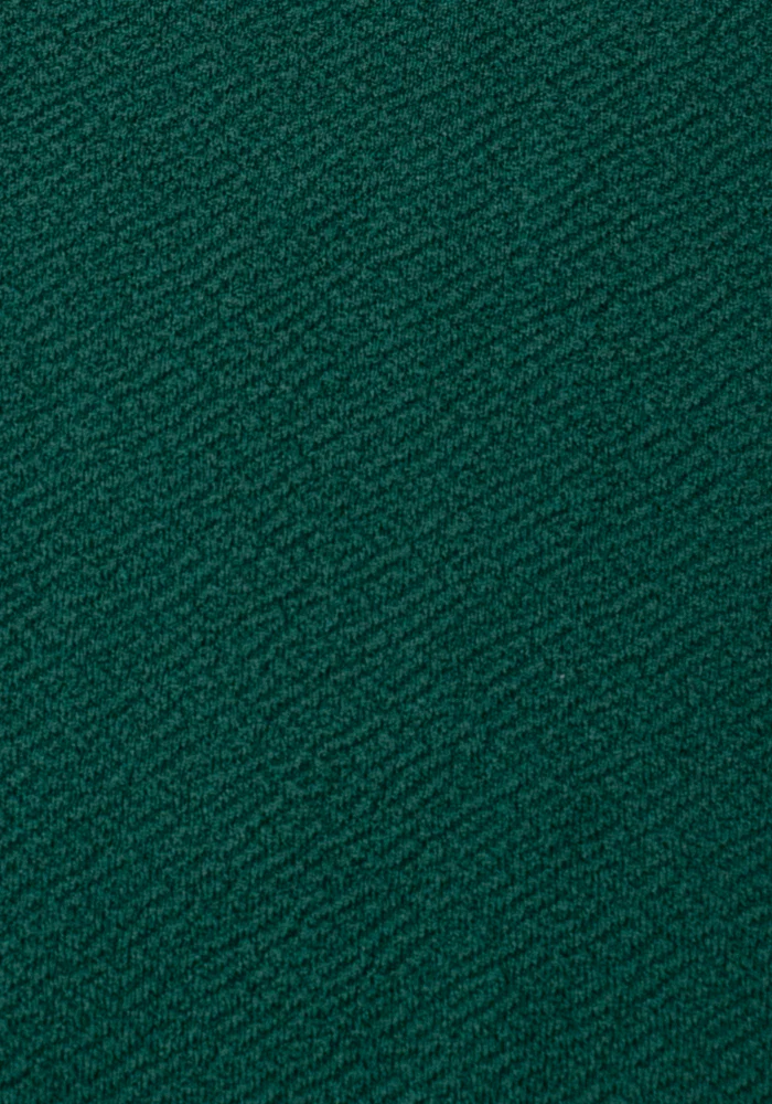 Evita Forest Green Textured Crepe Bolero Jacket - Image 2