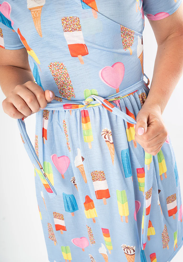 Floss Ice Cream & Lolly Print Dress - Image 6