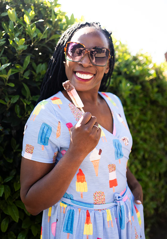 Floss Ice Cream & Lolly Print Dress - Image 7
