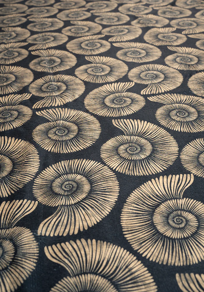 Fossil Print Jumbo Bath Sheet - Image 2