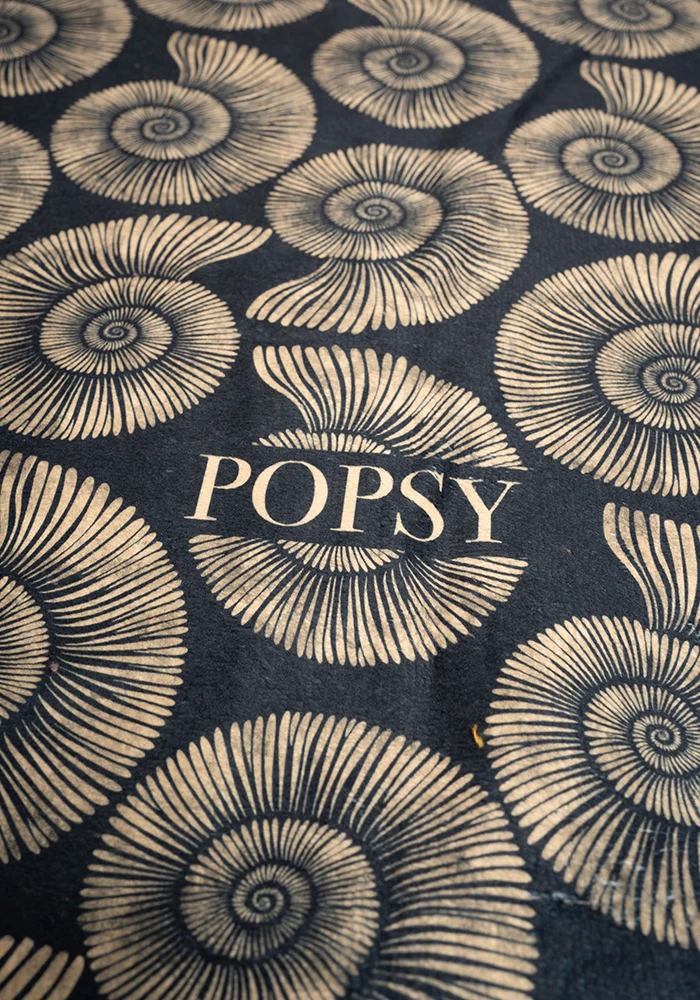 Fossil Print Jumbo Bath Sheet - Image 3
