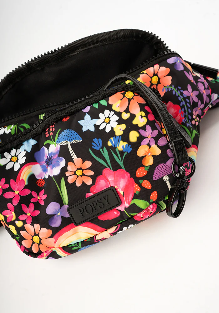 Garden Rainbow Floral Bum Bag - Image 3