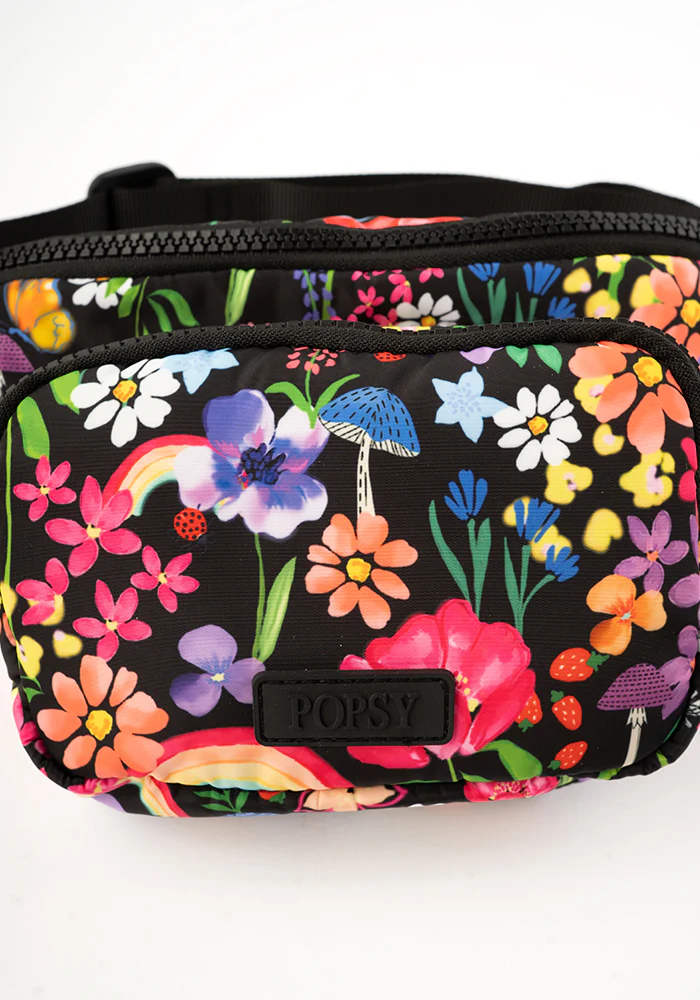 Garden Rainbow Floral Bum Bag - Image 4