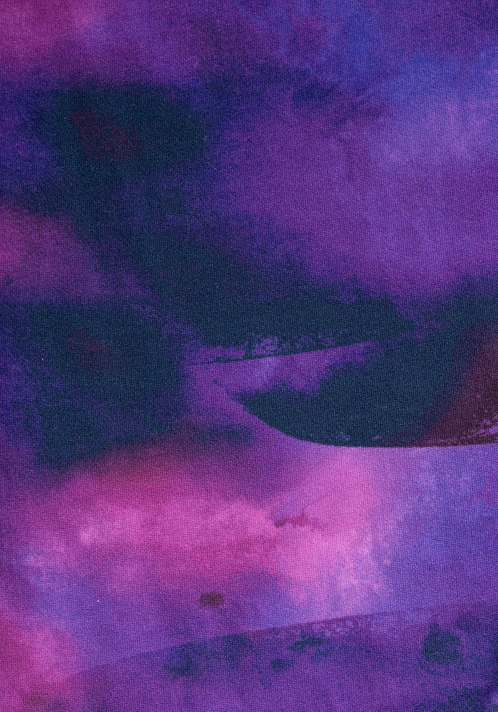 Heath Purple Ombre Print Leggings - Image 2