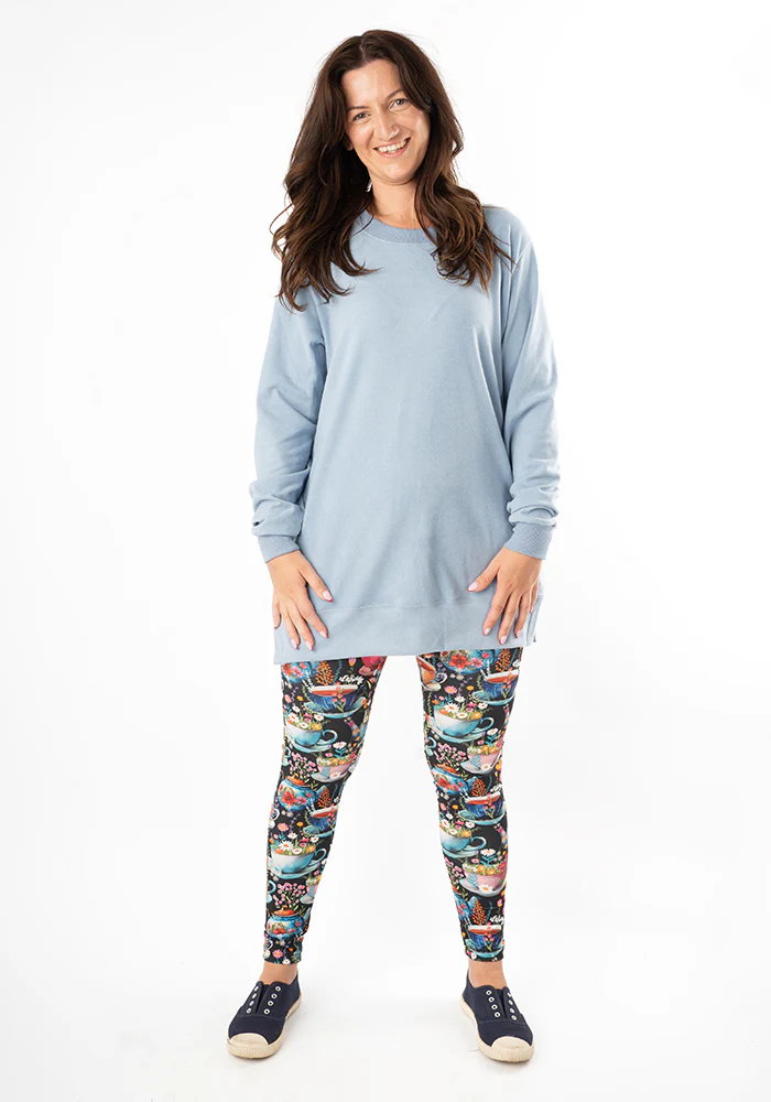 Heath Tea Cup Print Leggings - Image 4