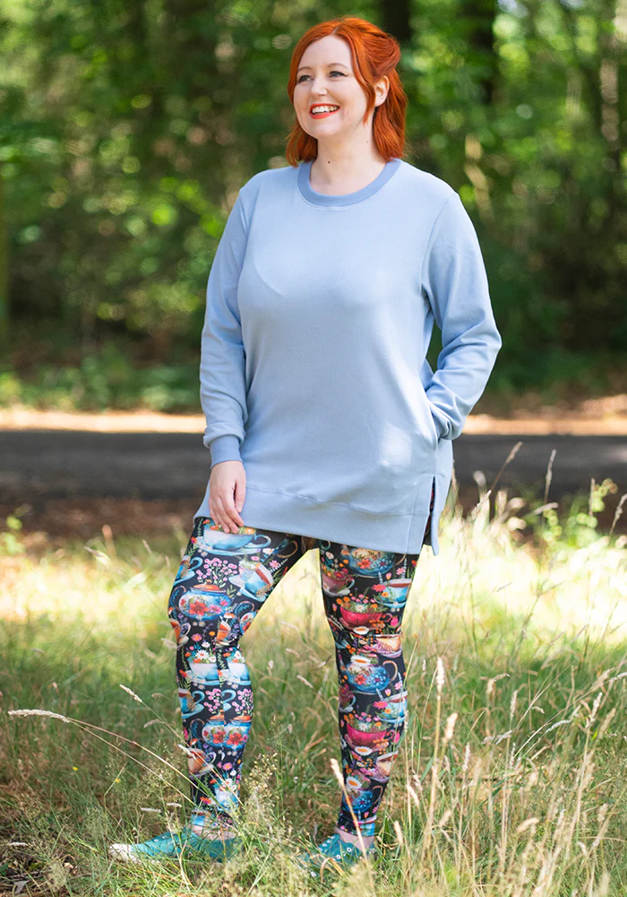Heath Tea Cup Print Leggings - Image 6