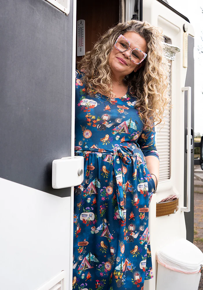 Heidi-May Camping Print Dress - Image 3