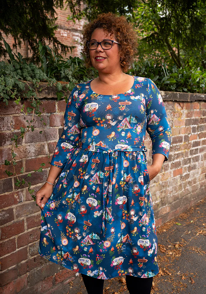 Heidi-May Camping Print Dress - Image 5