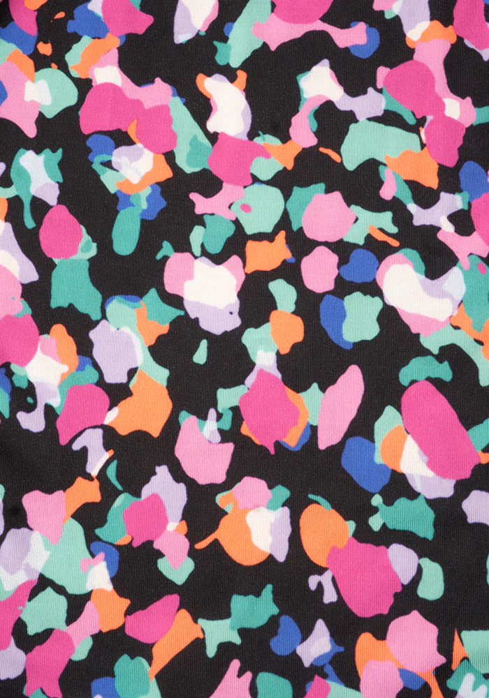 Hollyn Confetti Print Tiered Hem Midi Dress - Image 2