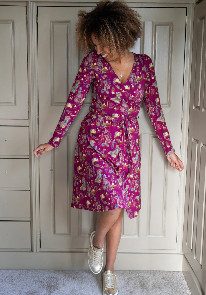 Jazmeen Magical Adventure Print Cotton Dress - Image 13