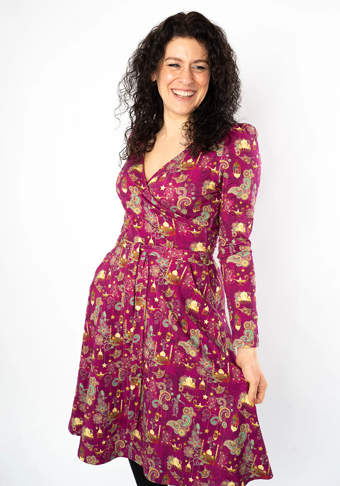 Jazmeen Magical Adventure Print Cotton Dress - Image 6