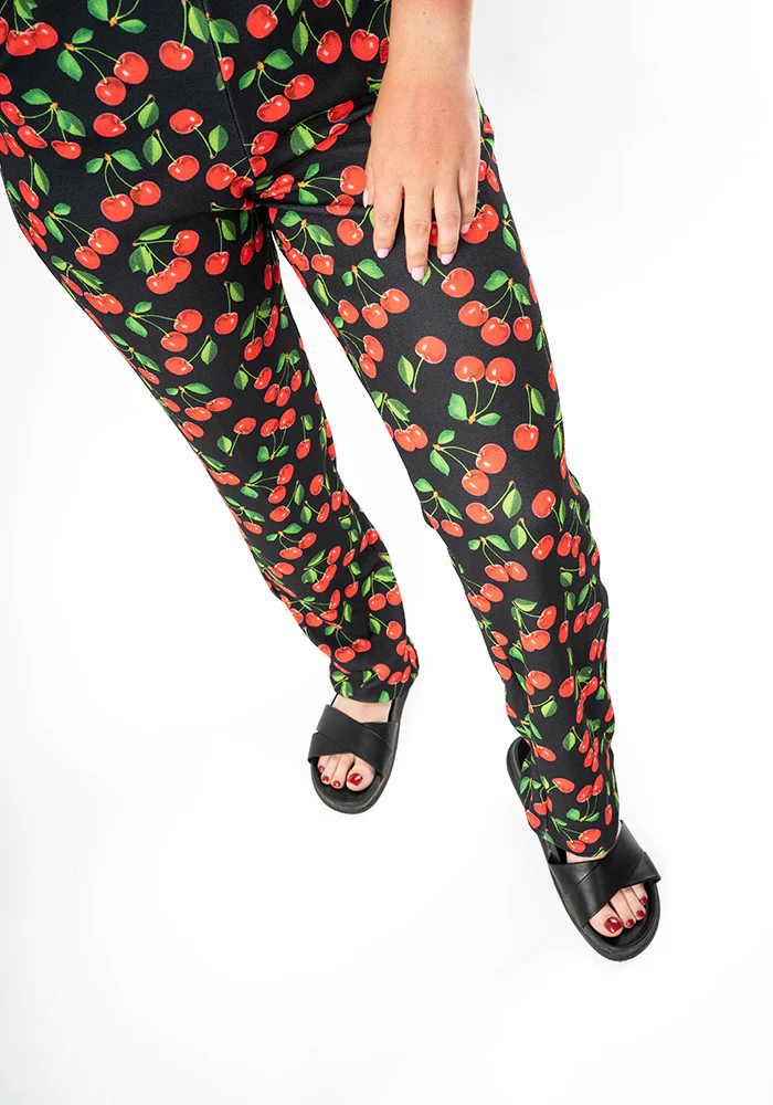 Jordan Cherry Print Dungaree - Image 7