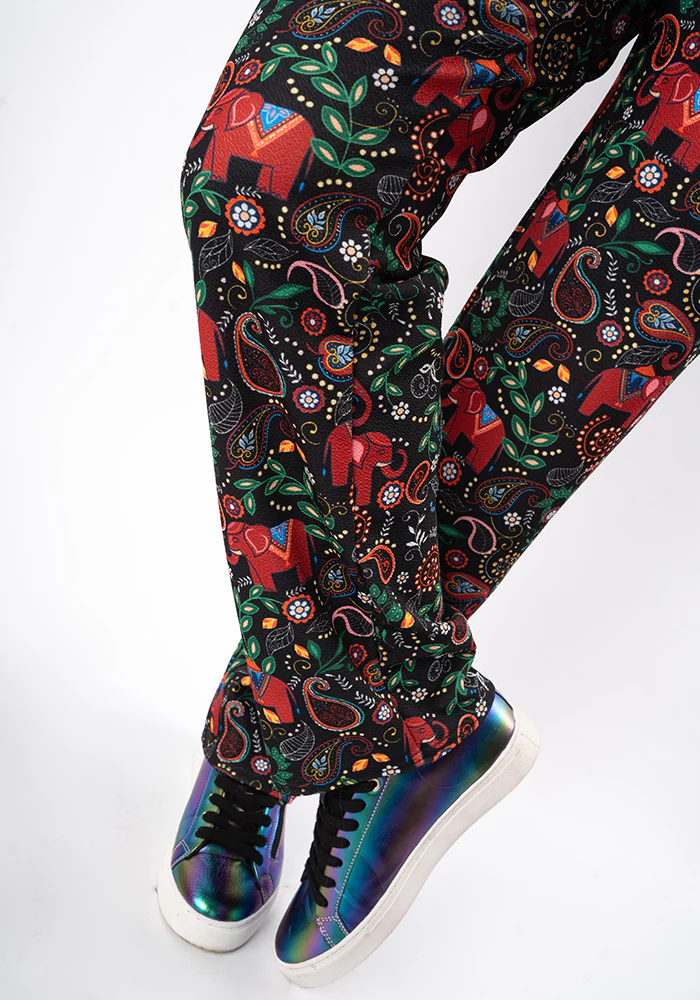 Jordan Elephant Paisley Print Dungaree - Image 6