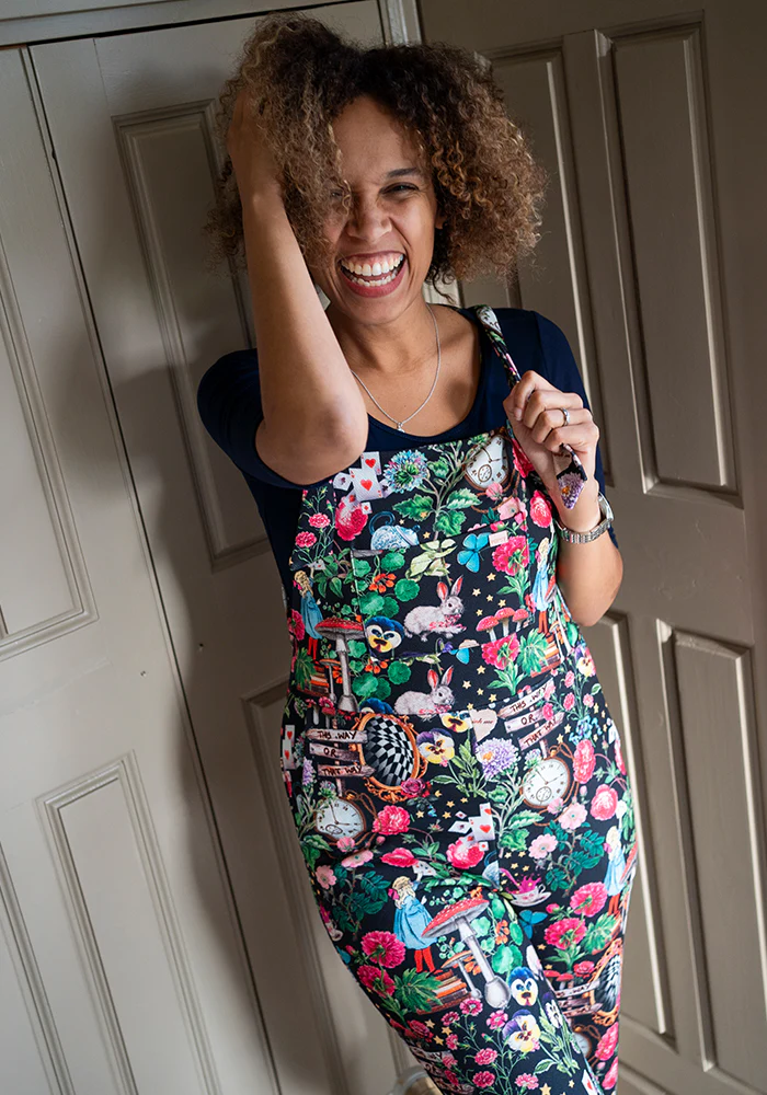 Jordan Wonderland Print Dungaree - Image 4