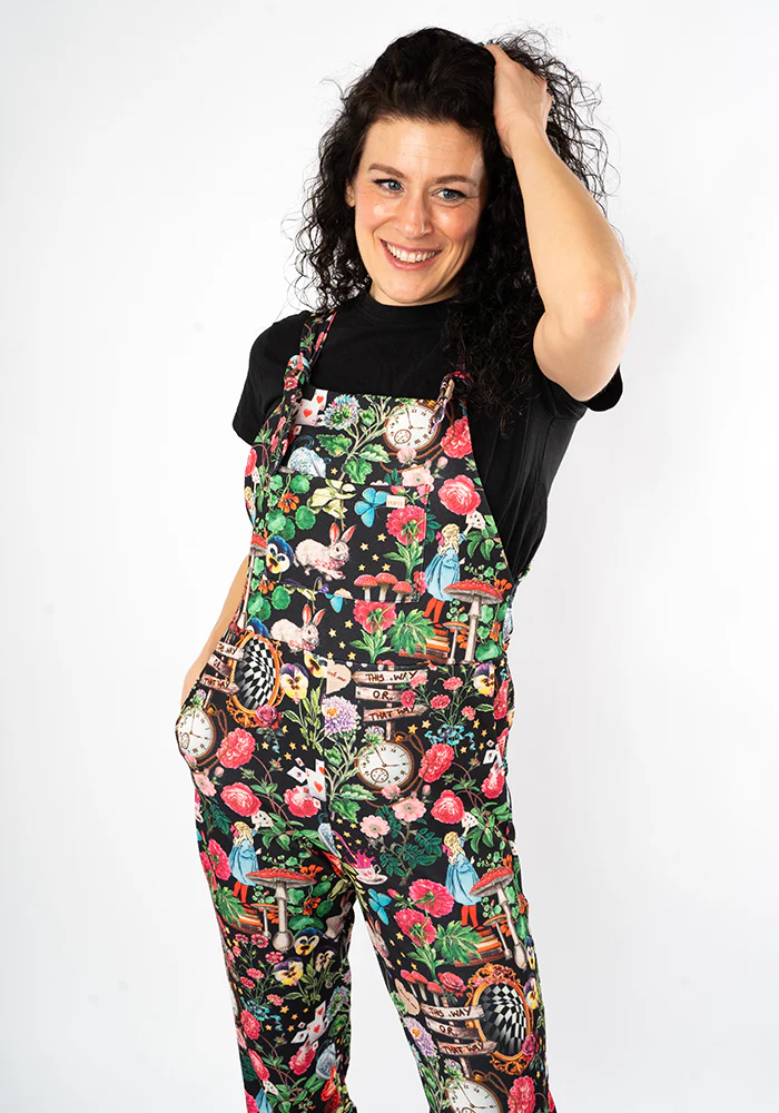 Jordan Wonderland Print Dungaree - Image 6