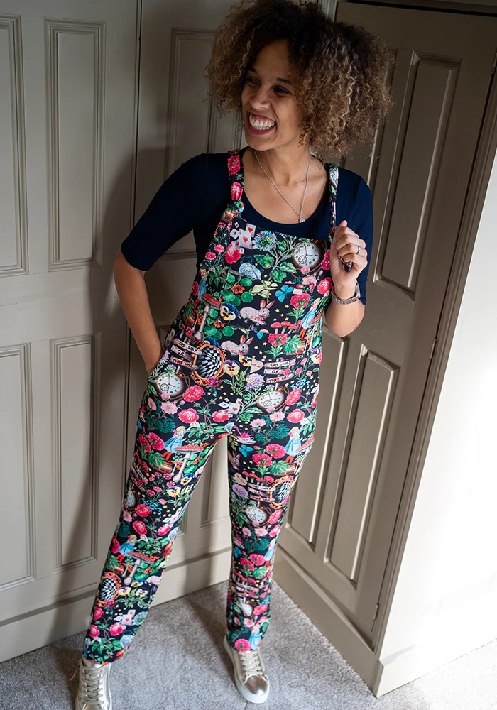 Jordan Wonderland Print Dungaree - Image 7