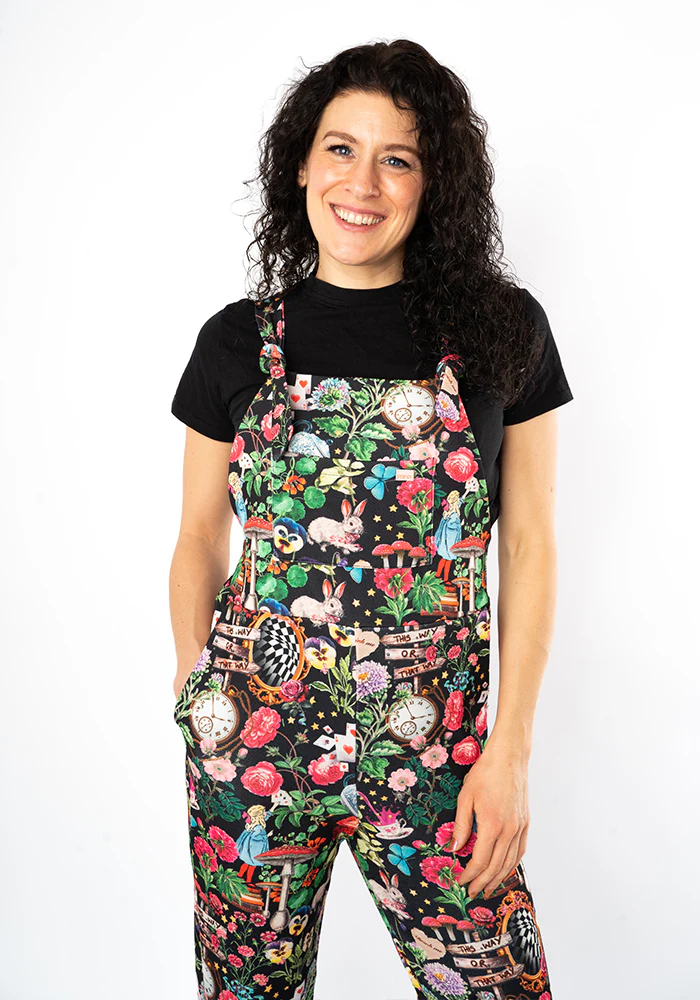 Jordan Wonderland Print Dungaree - Image 8