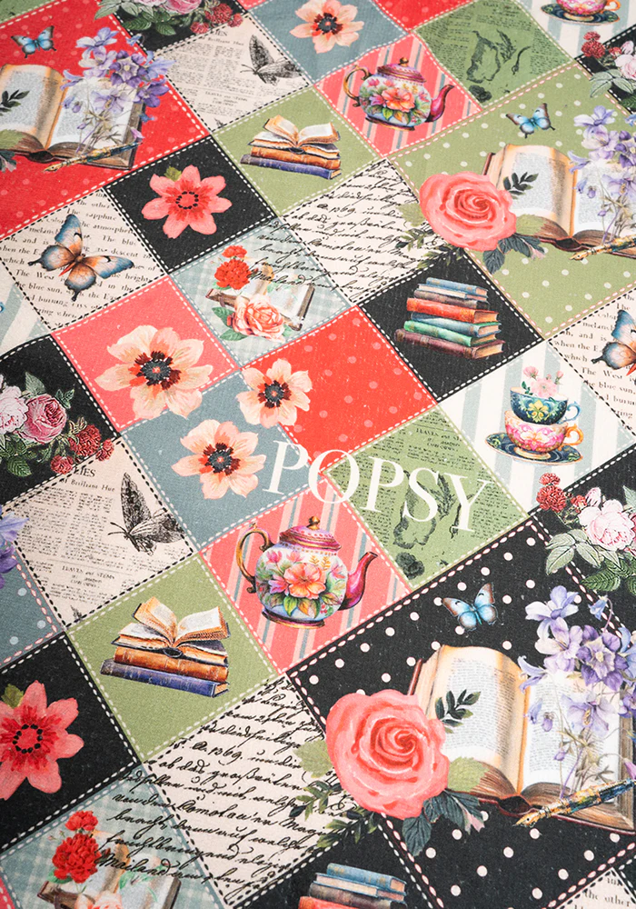 Journals Print Jumbo Bath Sheet - Image 6