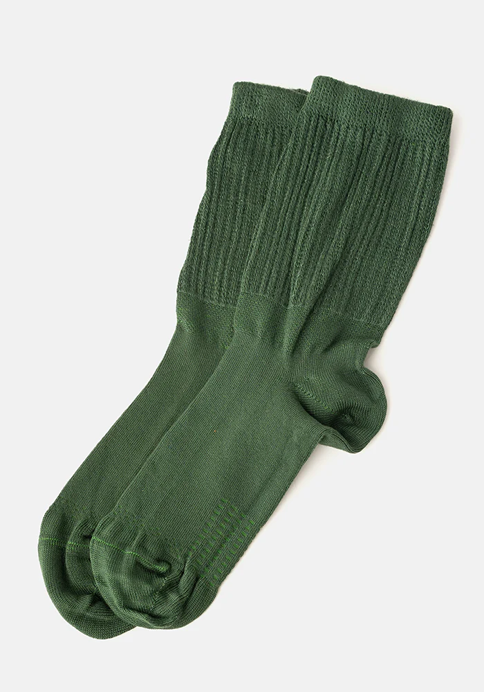 Juniper Green Bamboo Socks - Image 3