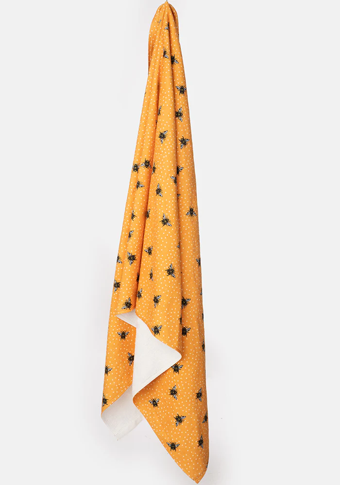 Bee Print Large Towel - Image 4