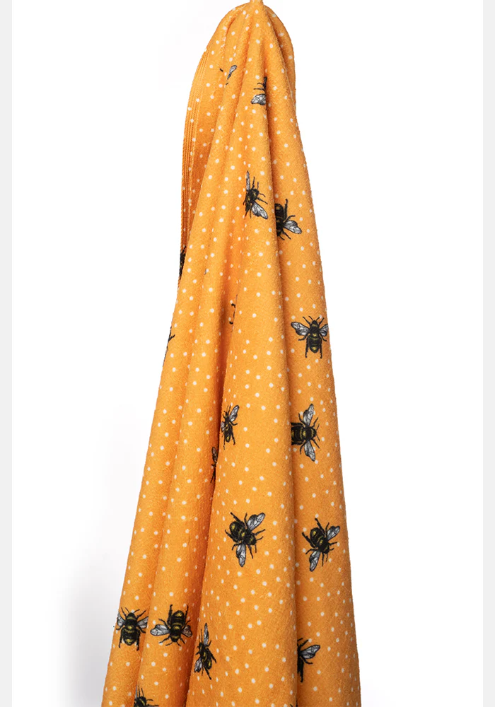 Bee Print Large Towel - Image 6