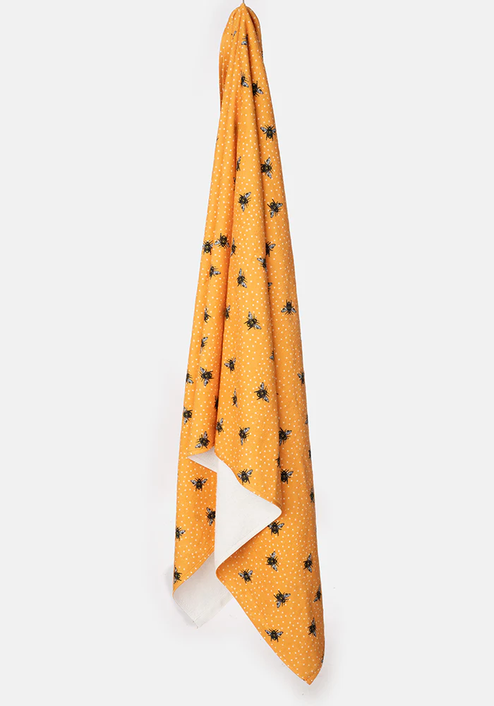 Bee Print Large Towel - Image 7