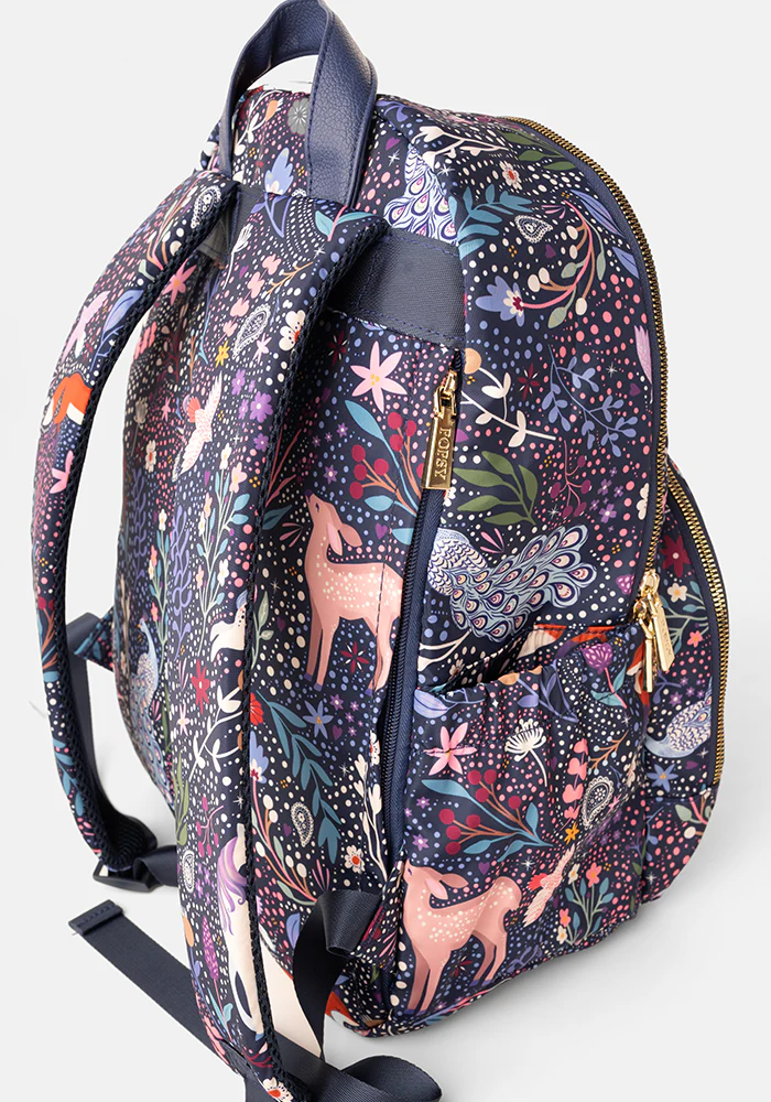 Magical Woodland Print Rucksack - Image 4