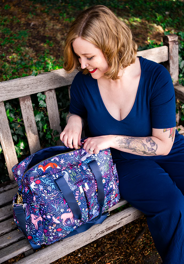 Magical Woodland Print Holdall - Image 7