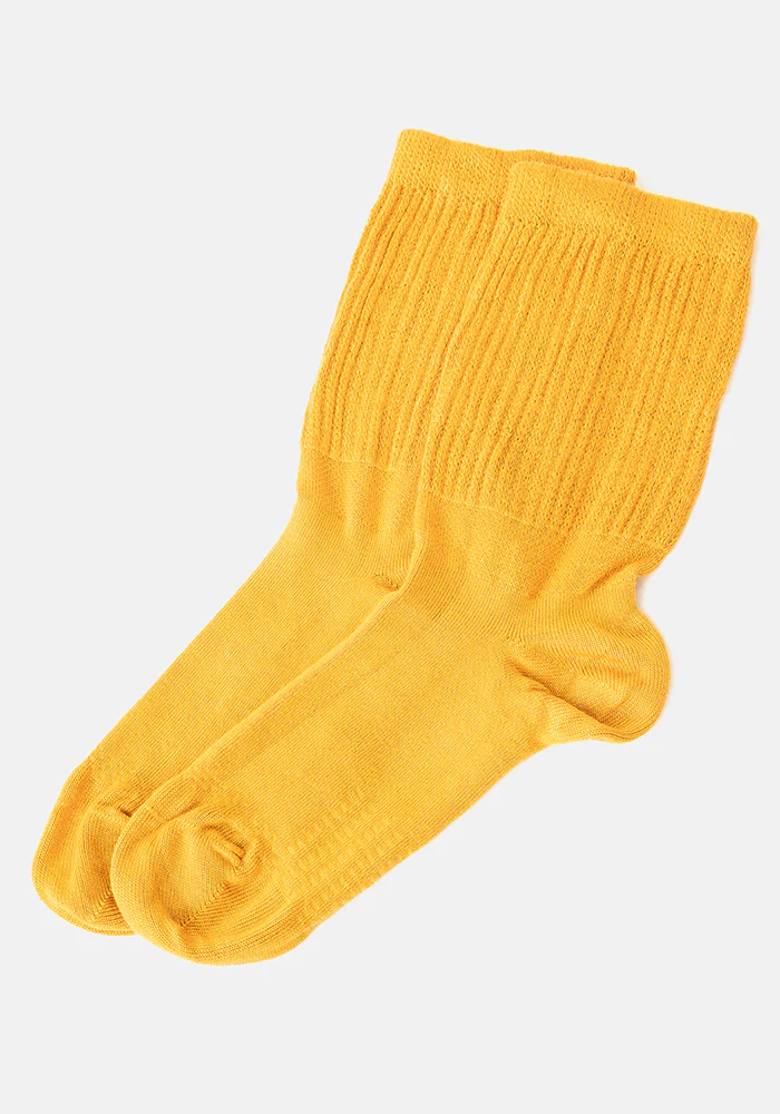 Mustard Bamboo Socks - Image 3