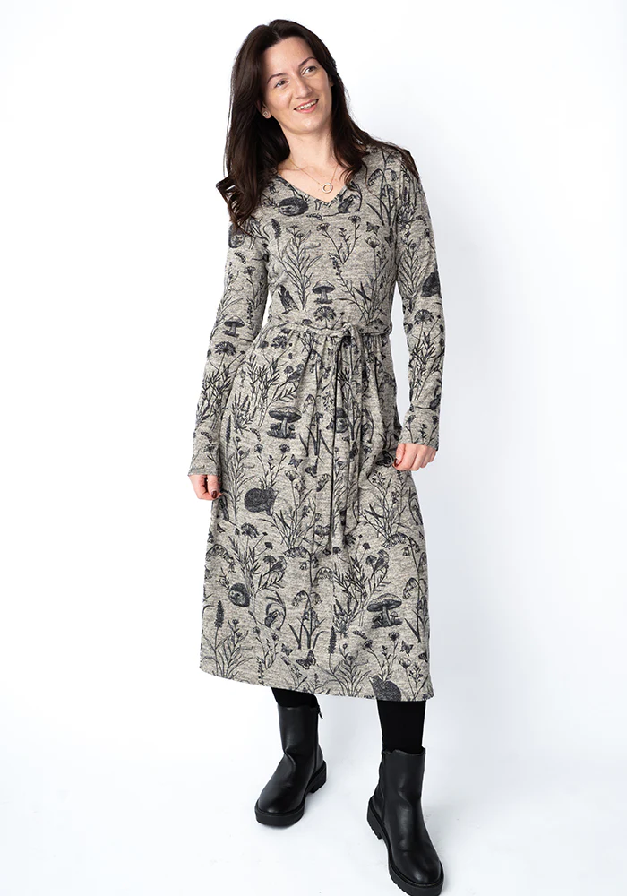 Netta Wildlife Print Midi Dress - Image 3