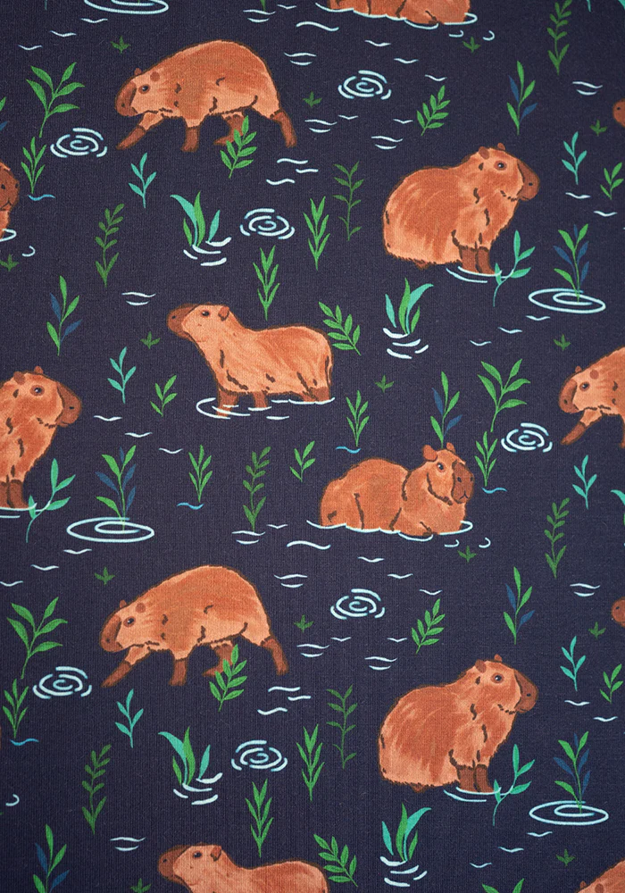 Nylah Capybara Print Dress - Image 2