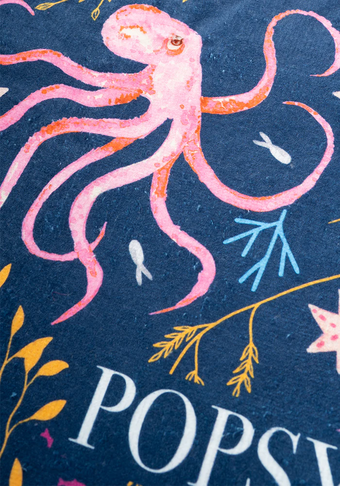 Octopus Print Hand Towel - Image 2