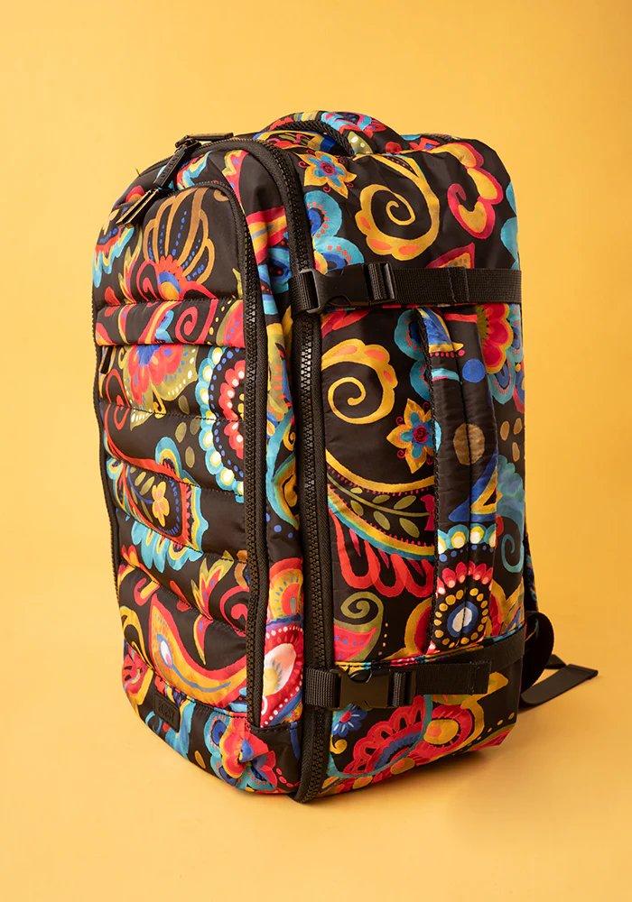 Painted Paisley Print Cabin Bag - Image 4