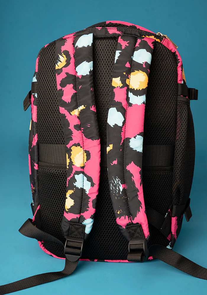Pink Animal Print Cabin Bag - Image 7