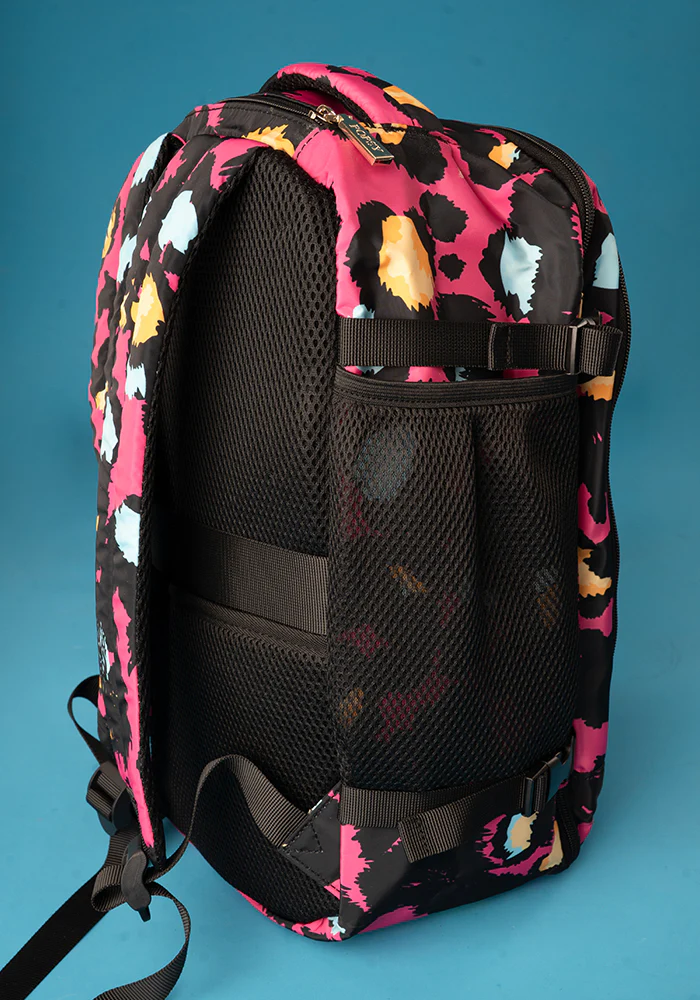 Pink Animal Print Cabin Bag - Image 8
