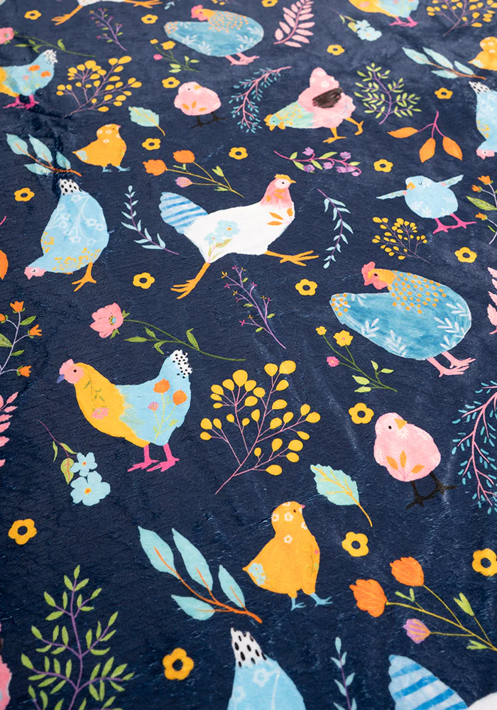 Henny Penny Print Plush Blanket (Pop-Under) - Image 3
