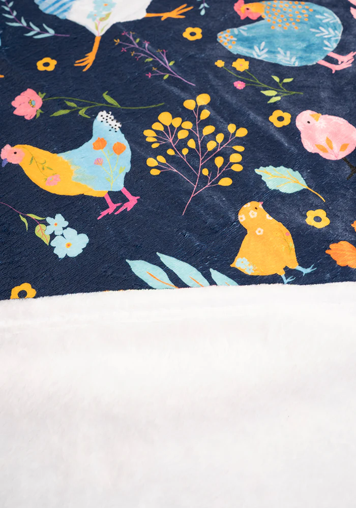 Henny Penny Print Plush Blanket (Pop-Under) - Image 7