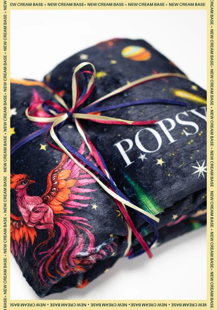Pop-under Mystical Phoenix Print Plush Blanket - Image 6