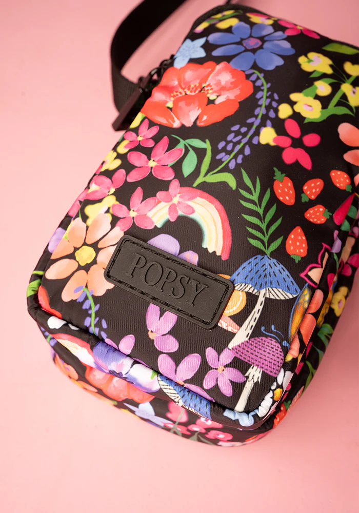 Garden Rainbow Floral Phone Pocket Bag - Image 2