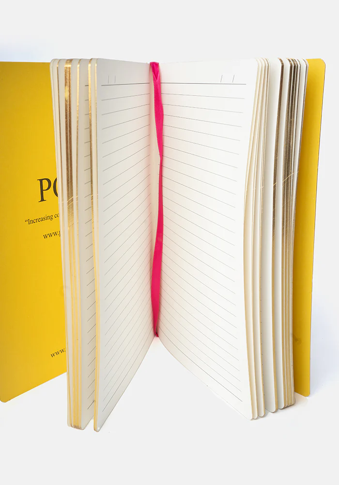 Cute Sunflower Print Notebook - Colourful Quirky Journal Gift - Image 5